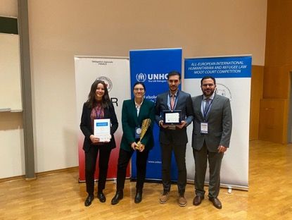 New International Distinction - All-European International Humanitarian and Refugee Law Moot Court Competition 2022-2023