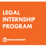 World Bank Legal Internship Program | 2025 Summer Cycle